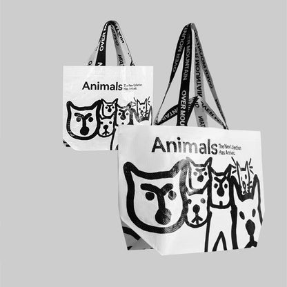 Animal Creative Weaving Portable Eco-friendly Shopping Bag