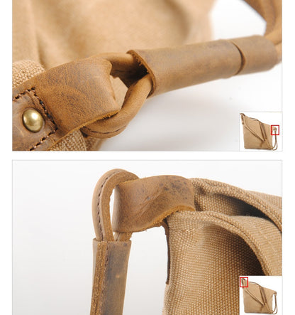 Crossbody retro art cloth bag