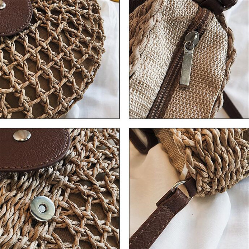 Pastoral wind woven bag