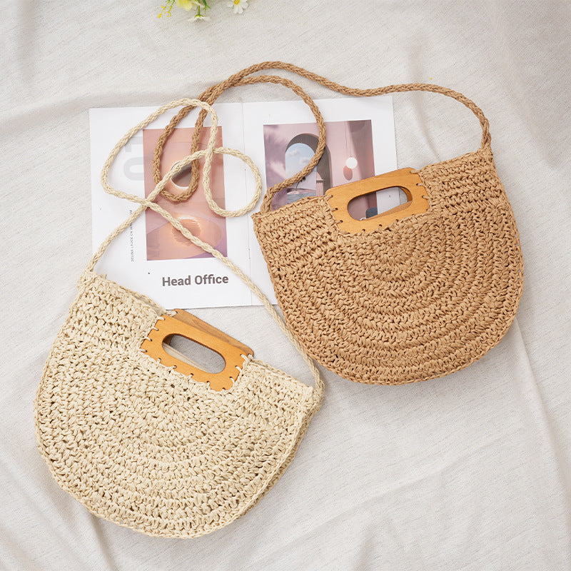 Hand Knitting Leisure Vacation Grocery Shopping Bag – Eco-Friendly Style by Greemnest