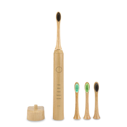 Bamboo Magnetic Levitation Environmentally Friendly Soft Bristled Electric Toothbrush