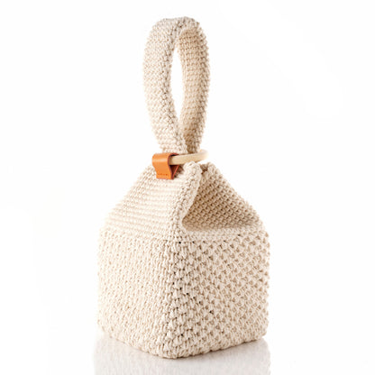 DIY Homemade Hand-carried Coarse Hemp Yarn Material Package