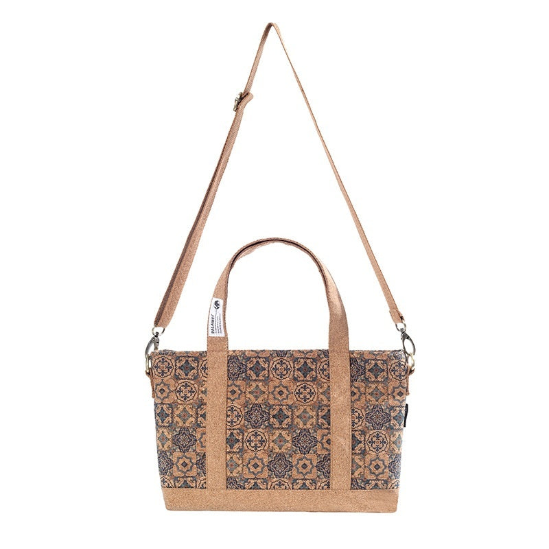 Sustainable Cork Crossbody Bag - Eco-Friendly Tote