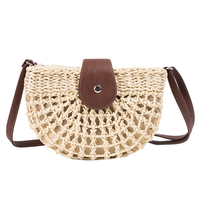 Pastoral wind woven bag