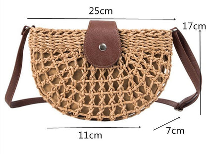 Pastoral wind woven bag