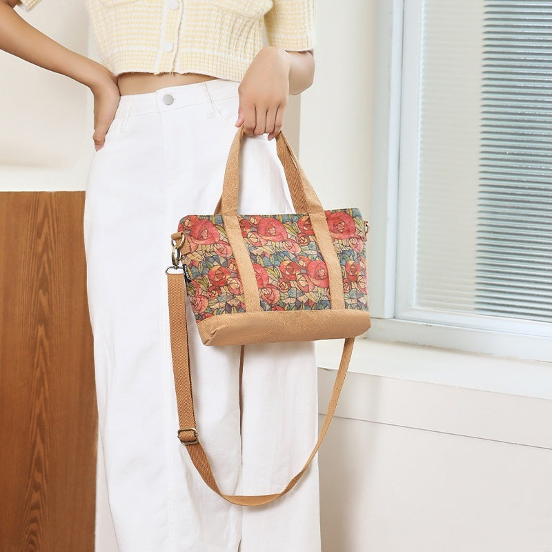 Sustainable Cork Crossbody Bag - Eco-Friendly Tote
