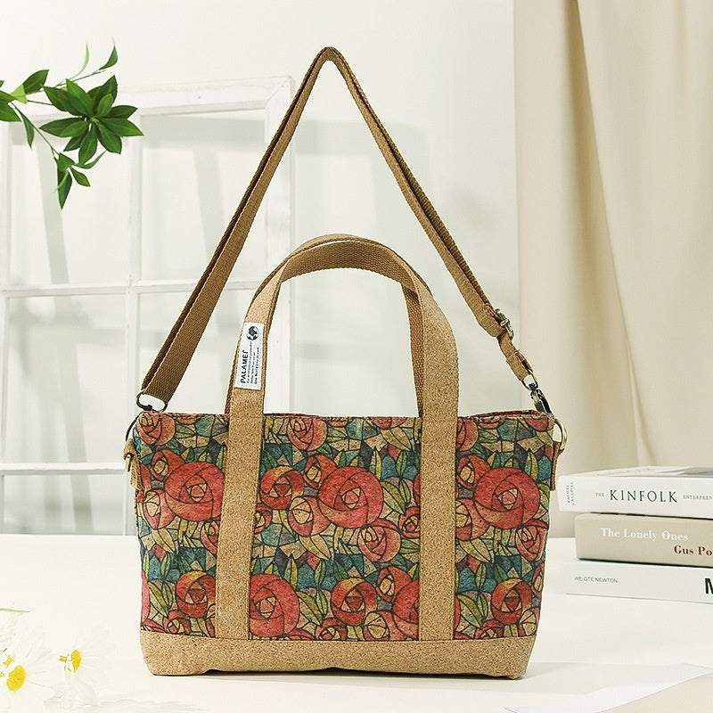 Sustainable Cork Crossbody Bag - Eco-Friendly Tote
